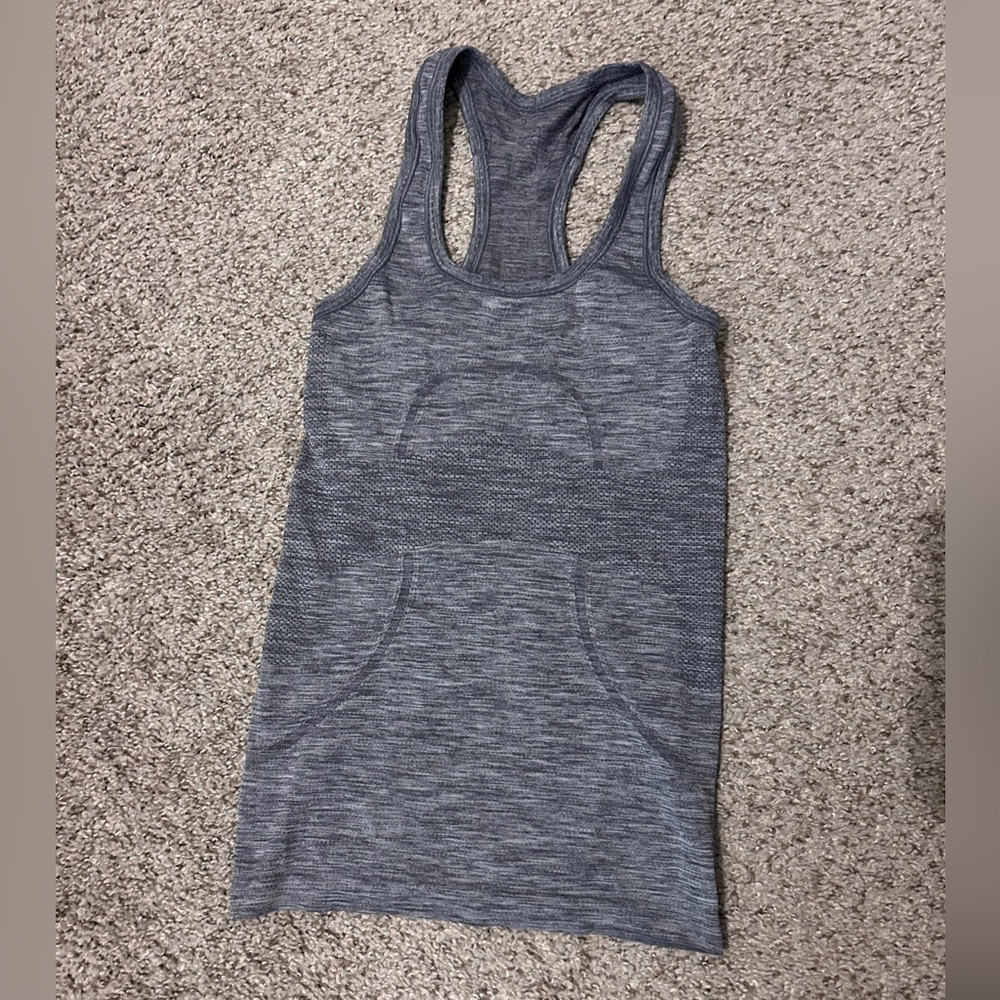 lululemon athletica Charcoal Tank Top